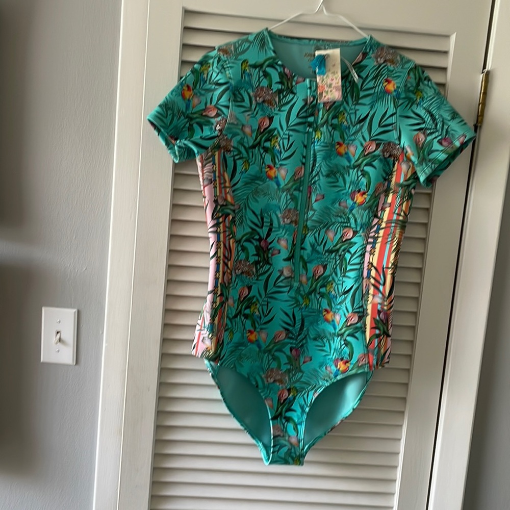 Johnny Was swimsuit size large NWT